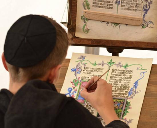 The Tremulous Hand of Worcester was a medieval scribe in the 13th Century.