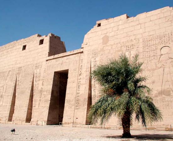 Mortuary Temple of Ramesses III. Source: Asta/Public Domain