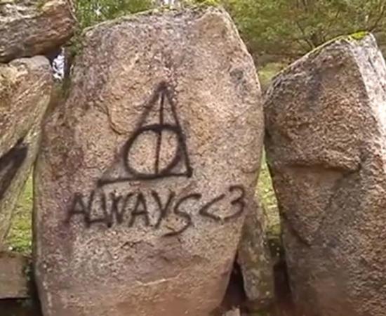 4,000-Year-Old Megalithic Tomb in Spain Vandalized with Harry Potter References