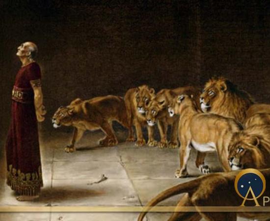 Daniel in the Lions’ Den by Thomas Agnew and Sons, (1892) (Public Domain)