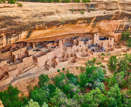 Mesa Verde Cliffside Dwellings. Source:  Patrick Jennings / Adobe Stock.