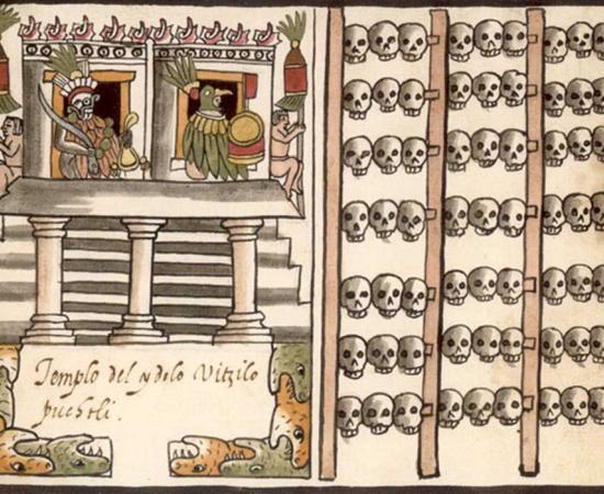 Terrifying Mesoamerican Skull Racks Were Erected to Deter Enemies
