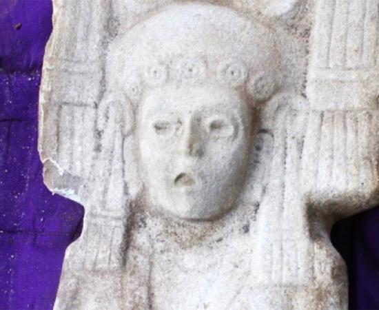 Mexican Farmers Unearth Ancient Statue of Elite Mesoamerican Woman
