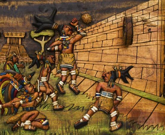 Mesoamerican ball game players