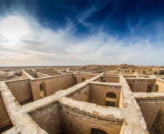 The so-called Abraham house at the Ur archaeological complex in southern Iraq is said to be the birthplace of the prophet Abraham (Ibrahim in Arabic). The "latest" Mesopotamian city discovered near Tell al-Duhaila is less than 20 miles (31 km) from Ur.      Source: Aziz1005 / CC BY 4.0