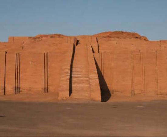 Ziggurat/temple of Ur to Sîn, where patients could seek good fortune