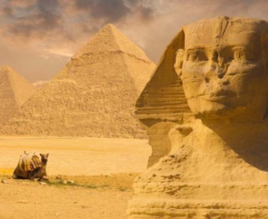The Sphinx and Great Pyramids of Egypt. (BigStockPhoto)