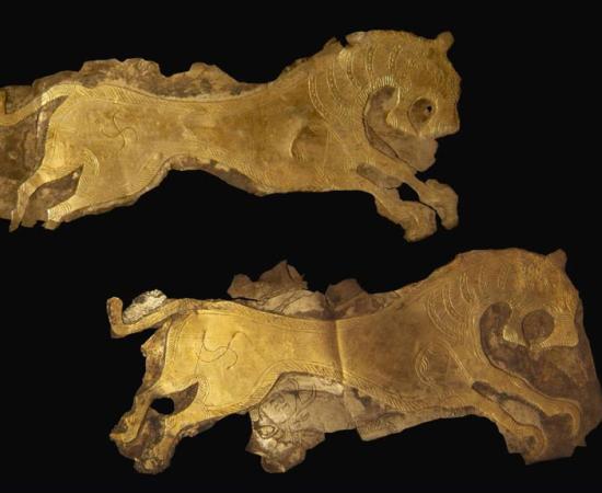 Metal belt from Metsamor site, Armenia. Second century BC.