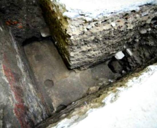 Part of the newly discovered tunnel. (Notimex / 24-horas.mx)