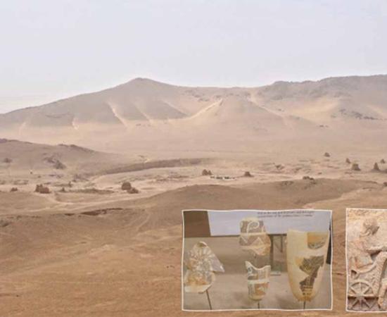 Valley of the Tower of Tombs, ruins of ancient Palmyra in Syrian desert   Source: Monik-a / Adobe Stock