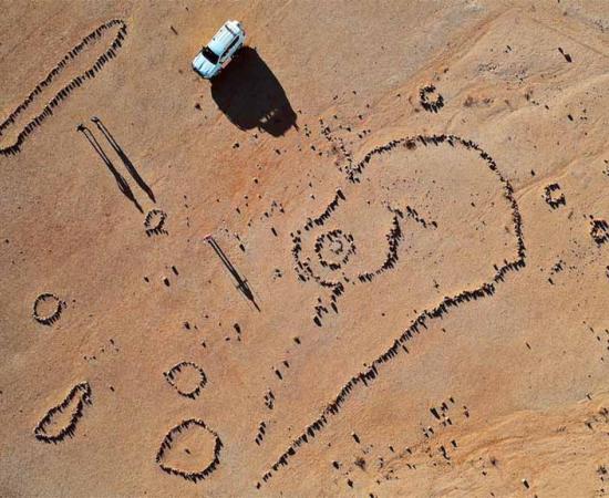 In the heart of Mithaka Country, in Queensland's Channel Country, traditional owners and archaeologists have unearthed what researchers have dubbed "Australia's Silk Road," dating back at least 2,100 years. The area's industrial-sized sandstone quarry sites are, to the best of the researchers' knowledge, the largest in the southern hemisphere, putting the trade systems of Australia's Aboriginals on a world scale. 	