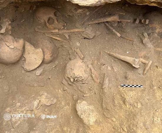 The Mixtec tomb has revealed information about funerary rituals 1,500 years ago. Source: INAH