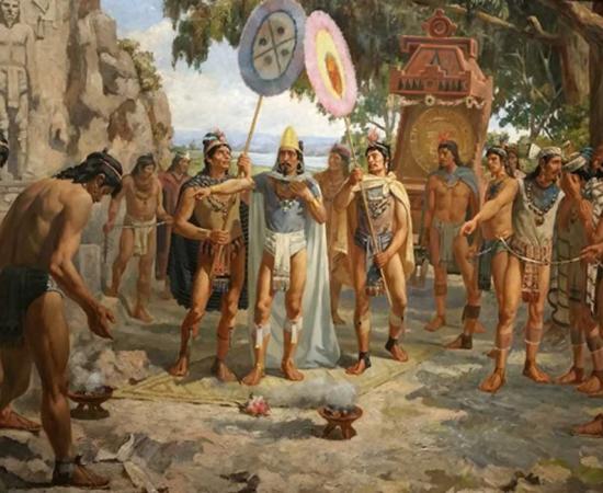 Daniel del Valle, Moctezuma II Museo Nacional De Arte