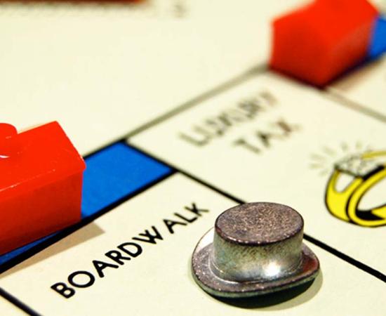 Detail from a Monopoly board. Source: Rich Brooks / CC BY 2.0
