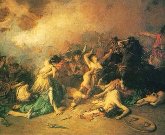 Legendary Battle of Monte Medulio.