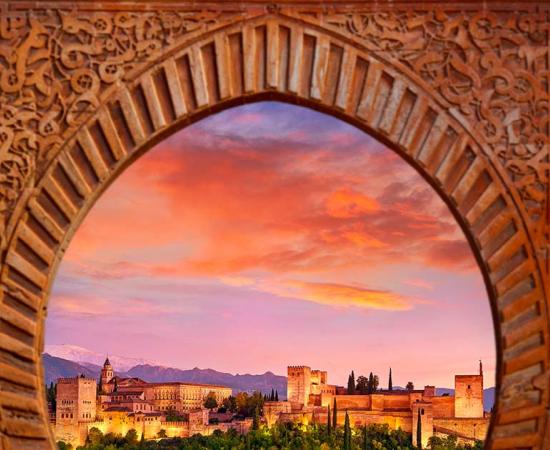 The Moors left behind a legacy of culture and architecture, such as the Alhambra palace complex in Granada, Spain. Source: lunamarina / Adobe Stock