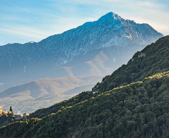 Women have been banned from the paradisiacal Mount Athos for over 1,000 years. Source: Alexey Achepovsky / Adobe Stock 