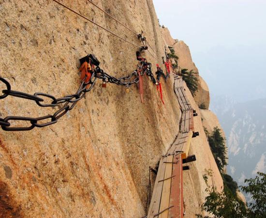 Mount Hua, Huashan, trail 