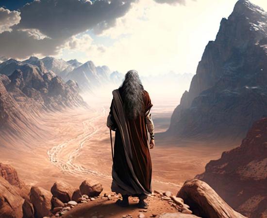 Moses parting the Red Sea. (pozitivo / Adobe Stock)