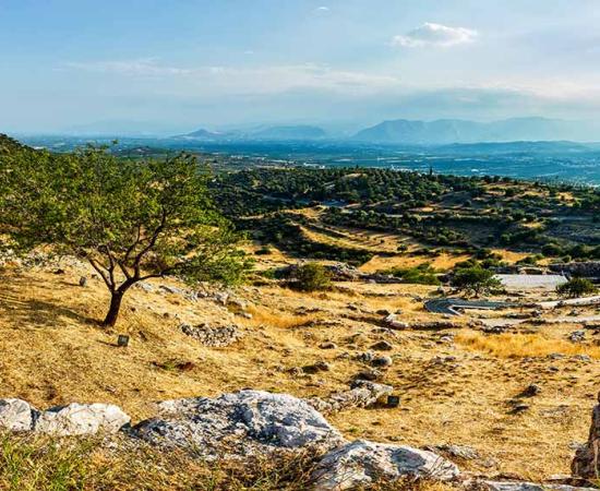 Mycenae, near Nafplio in Greece, in the north-eastern Peloponnese. Source: Irina Rogova / Adobe Stock