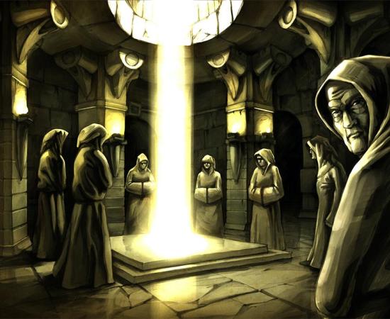 Representation of a mystery school. Source: leks_052 / Adobe stock