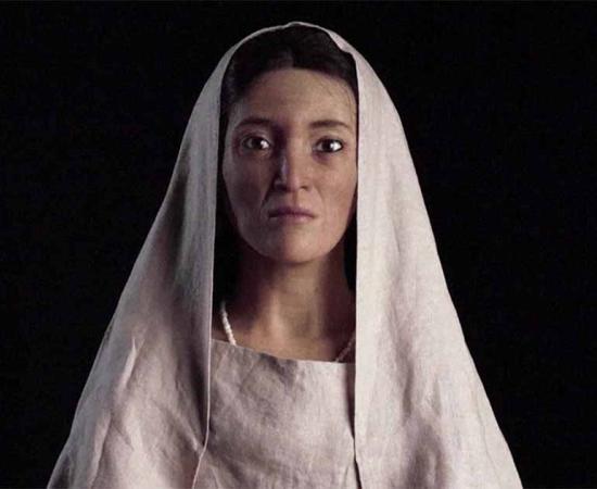 The Nabatean woman, known as Hinat. Source: Royal Commission for AlUla (RCU)