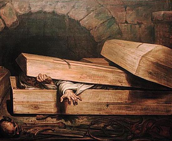 Nachzehrers: The Shroud Eating Vampires of Germanic Folklore