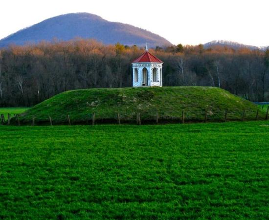 Nacoochee Indian Mound in Georgia