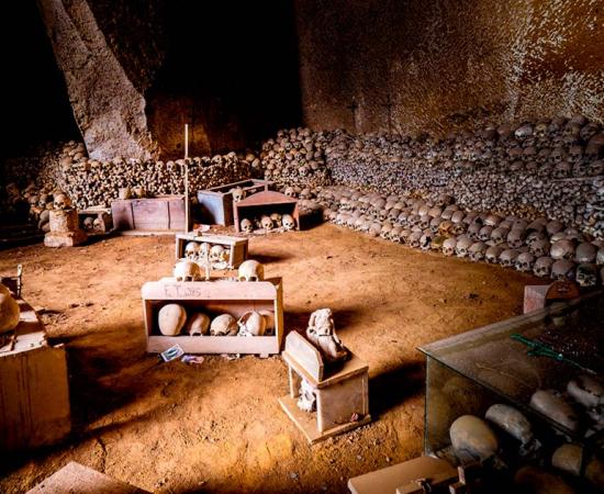 Fontanelle Cemetery, Naples. Source: Massimo Santi / Adobe Stock.