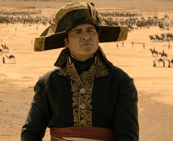 Joaquin Phoenix as Napoleon. Source: Courtesy of Apple / The Conversation
