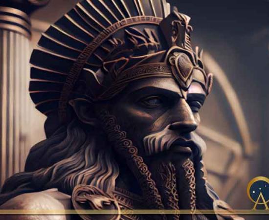 AI image of an Akkadian king-god representative of Naram- Sin.  Source: Oleksandr/Adobe Stock     