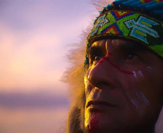 Portrait of Native American man. The study of Native American origins has long obsessed archaeologists and anthropologists. Source: Chinnachote / Adobe Stock