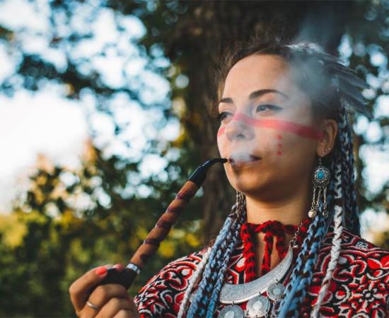 Pipe residues reveal Native American smoking habits from centuries ago. Source: DedMityay /Adobe Stock