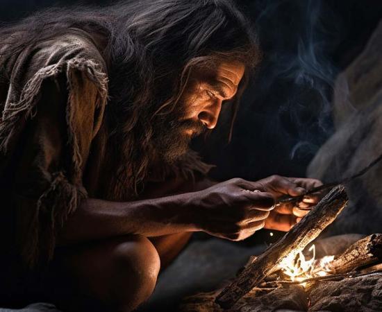 Representational image of Neanderthals by a fire. Source: Jeff Whyte / Adobe Stock