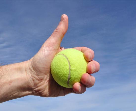 Were Neanderthal Thumbs Better Adapted for Tennis?