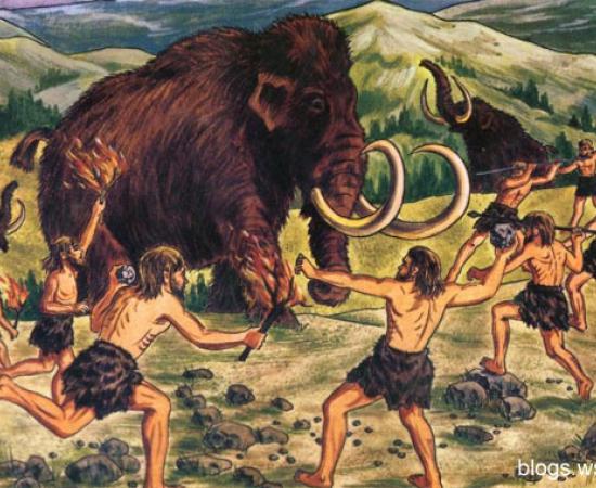 Neanderthals would drive mammoth off the edge of cliffs