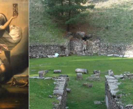 Gheorghe Tattarescu’s ‘Nemesis.’ / Theater of Mytilene, Lesbos.