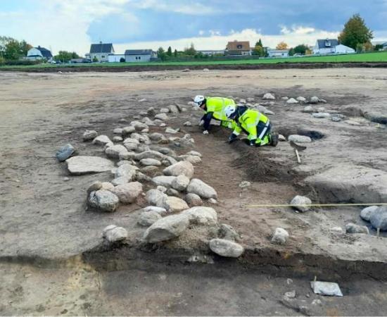 Funnelbeaker burial Neolithic stone 