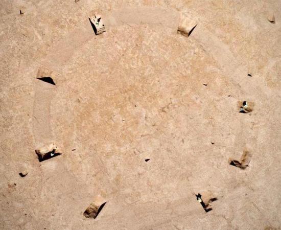 The ceremonial circle was found at an agricultural site occupied for thousands of years. Source: BBC / Albion Archaeology