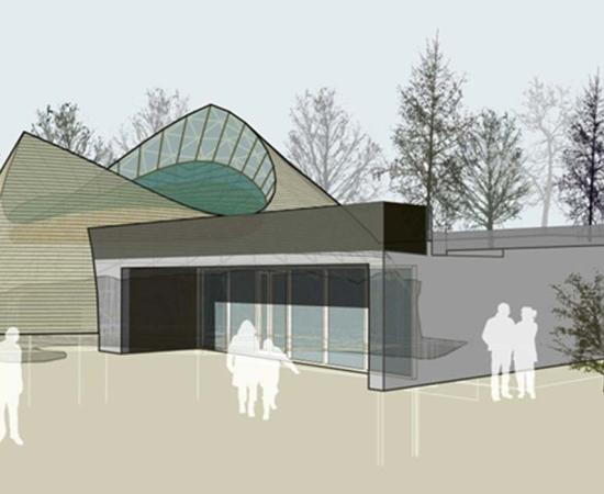 Digital model of the neopagan Ásatrúarfélagið temple in Iceland. 