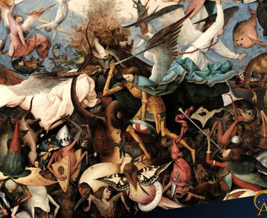 The Fall of the Rebel Angels by Pieter Bruegel the Elder