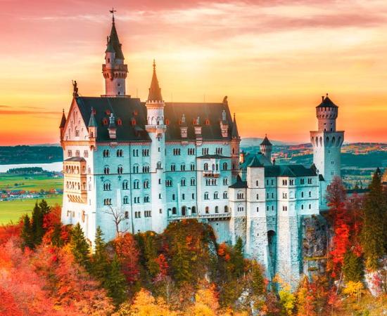 Neuschwanstein Castle. Source: Feel good studio / Adobe Stock.