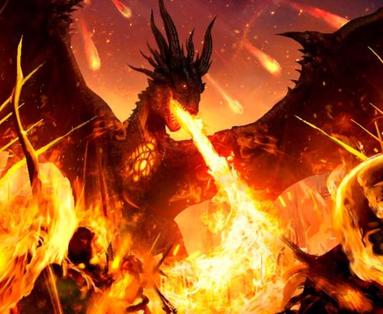 Nidhogg breathed chaos under Yggdrasil. Source: warmtail / Adobe Stock