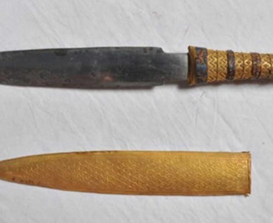 A new study has found that all iron tools from the Bronze Age, including King Tutankhamun's dagger, were made from meteoric metal. 