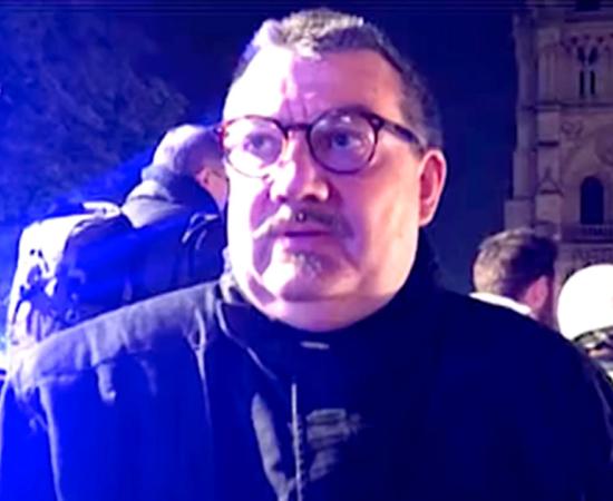 Jean-Marc Fournier is chaplain of the Paris Fire Brigade.