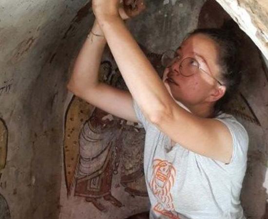 Scene with King David (Adrian Chlebowski/Polish Centre of Mediterranean Archaeology University of Warsaw)