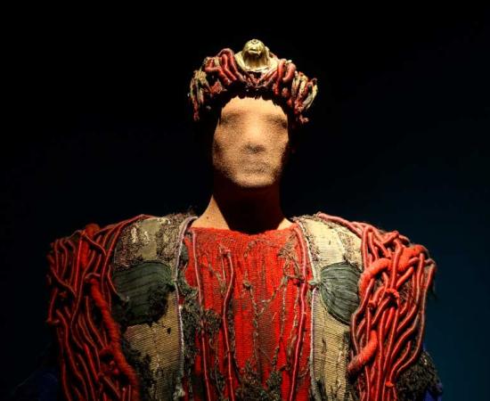 Oedipus the King of Sophoces theatrical costume Athens Greece. Source: Susan Vineyard / Adobe Stock