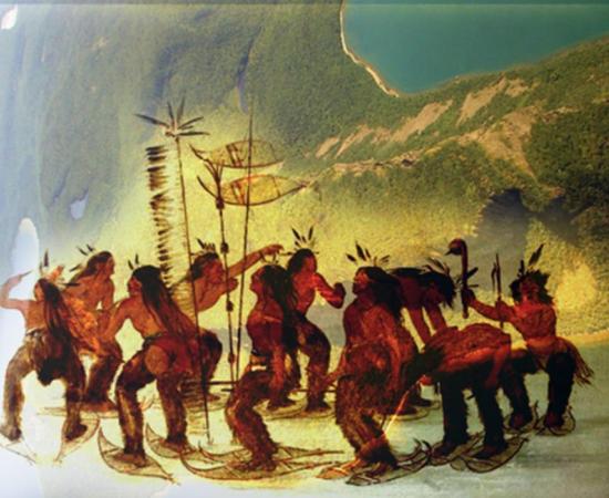 The Native American Legend of the Sleeping Giant and the Whiteman