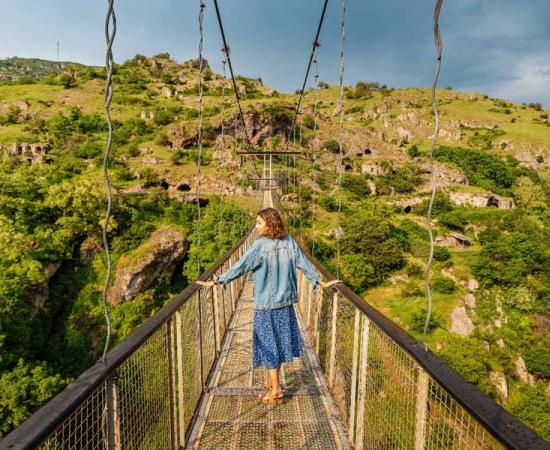 View of the Old Khndzoresk cave village. Source: EdNurg / Adobe Stock