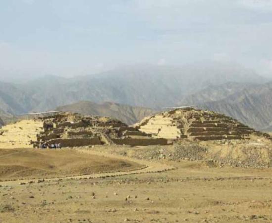 Pyramids at Caral, Supe Valley, Peru. Source: estivillml /Adobe Stock              